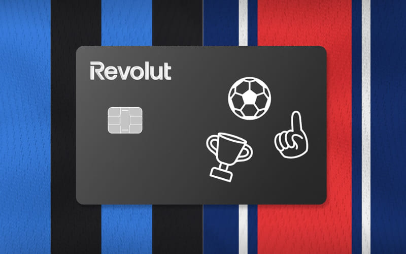Carte bancaire Revolut. 