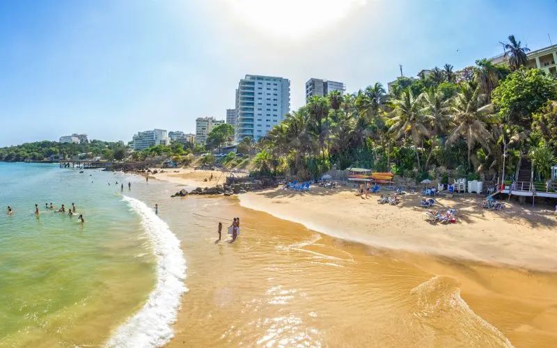 Une plage à Dakar